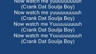 Crank That Soulja Boy lyrics [upl. by Abate]