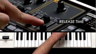 GAIA SH01 Synthesizer introduction Part 1 [upl. by Montagu839]