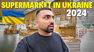 UKRAINE Supermarket Tour  PRICES in 2024 Luxury 🇺🇦 [upl. by Vashtia241]