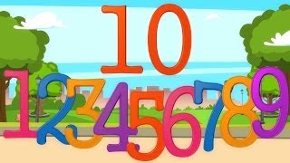 Ten Little Numbers  Learning Videos For Babies  Preschool Rhymes [upl. by Ueih]