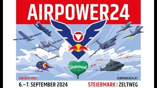 AIRPOWER 2024  67 SEPTEMBER in ZELTWEG [upl. by Milburr]