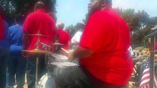 Kenny on drums for Community Fellowship Mass Choir [upl. by Naul]