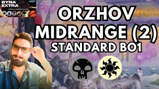 ORZHOV MIDRANGE 2 Standard BO1 magicthegathering mtg mtgarena [upl. by Aeirdna]