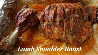 Whole Lamb Shoulder Roast in Oven  Whole Lamb Leg Roast in Oven Eid Special Eid Recipes [upl. by Yonita123]