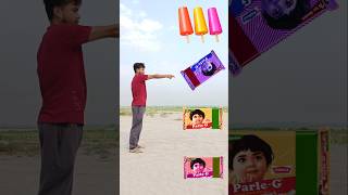 ParleG biscuit to icecream catbury Popcorn Good day magical video short tranding [upl. by Assirac]