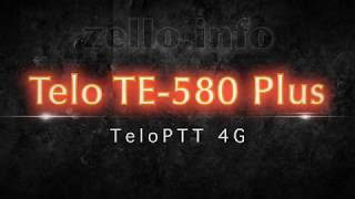 Telo PTT TE580 Plus Vorstellung Zello Funk Telo Systems [upl. by Coumas]