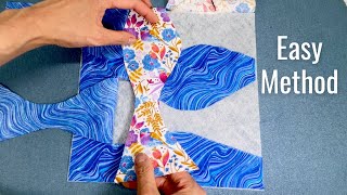 How to Make a Potholder  DIY Wavy Woven Quilted Patchwork [upl. by Onimod]