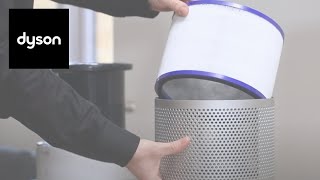 How to replace the filter on your Dyson Pure cool link™ purifying fan [upl. by Lemon]