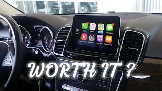 Mercedes Aftermarket Apple CarPlay Is it Worth it [upl. by Acyre]