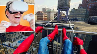 I Played The Best SpiderMan VR Games Ever Made [upl. by Ahsyak771]