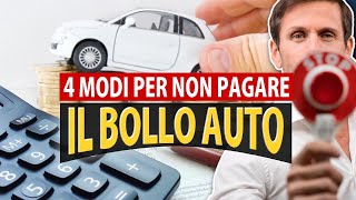 BOLLO auto 4 TRUCCHI per non pagare  Avv Angelo Greco [upl. by Delacourt]