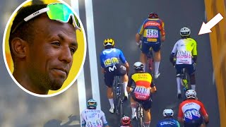 I Cant Believe Biniam Girmay was Able To Do THIS Tour de France 2024 Stage 3 [upl. by Anaj]