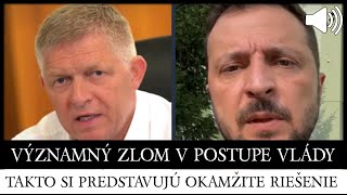 VÝZNAMNÝ ZLOM V POSTUPE VLÁDY TAKTO SI PREDSTAVUJÚ OKAMŽITÉ RIEŠENIE [upl. by Zurc]