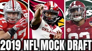 2019 NFL Mock Draft  Final Edition [upl. by Ynohtnael]