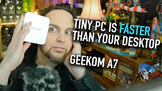 Geekom A7 Mini PC  TINY Ryzen 9 7940HS PC Thats Insanely Fast [upl. by Lulu]