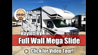 NEW MODEL 2019 Jayco 24B Redhawk Full Wall Slide Mini Class C Motor Home [upl. by Oal]