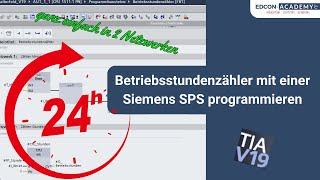 Betriebsstundenzähler mit einer Siemens SPS programmieren [upl. by Adnovoj]