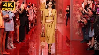 Gucci  SpringSummer 2025  Milan Fashion Week  4K [upl. by Adelina]