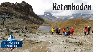 SWITZERLAND Rotenboden 2815m station Gornergrat Railway Zermatt 4K [upl. by Nakre464]