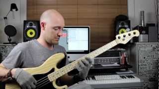 Walking Bass Lesson  Beginner 1  with Scott Devine L61 [upl. by Aicilec]