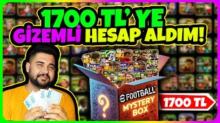 1700 TL YE GİZEMLİ HESAP ALDIM🎁 BU HESABI SİZLERE VERİYORUM eFootball Mobile 2025 [upl. by Aleyak200]