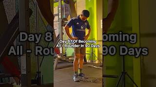 Day 87 Of Becoming AllRounder In 90 Days 🏏❤️ cricketvlog minivlog 90dayschallenge allrounder [upl. by Ttayh172]