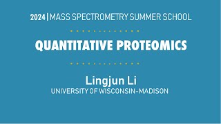 Quantitative Proteomics [upl. by Ettezzil]