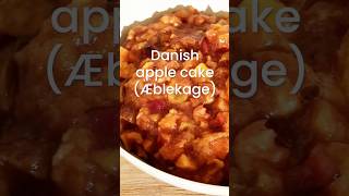 Danish apple cake Æblekage invoqchef applecakerecipe [upl. by Sarah]