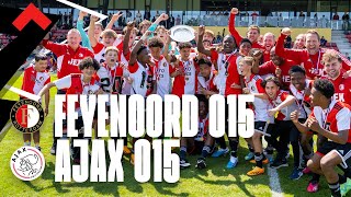 Feyenoord O15 KAMPIOEN na KRANKZINNIGE COMEBACK  Highlights Feyenoord O15  Ajax O15 [upl. by Outlaw]