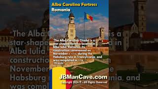 ALBA CAROLINA FORTRESS  THE ROMAN CITADEL OF ALBA IULIA in ROMANIA JBManCavecom Shorts [upl. by Trutko717]