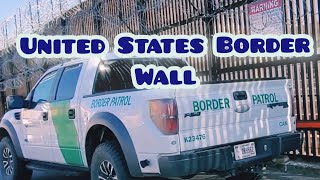 Calexico California Border with Mexicali Mexico walking along the Border 🧱 Wall PART1 [upl. by Emixam]