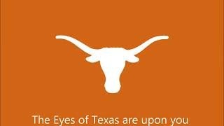 Texas Longhorns Fight Song The Eyes of TexasTexas Fight [upl. by Svirad]