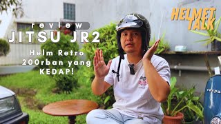 Helmet Talk  Review Jitsu JR2  KEDAPNYA JUARA Apa Bisa Bersaing di Pasaran [upl. by Nyliak850]