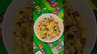 Instant Sweet Corn salad  chaat  sweetcorn salad chaat streetfood trending [upl. by Chard]