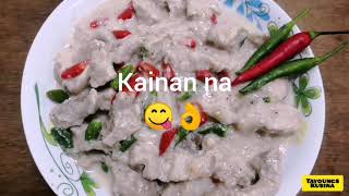 Bicol express  creamy and spicy bicol express [upl. by Adnohsat]