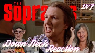 The Sopranos  1x7 quotDown Neckquot  Moms First Time Watching Reaction  Were in the Basement [upl. by Karoly760]