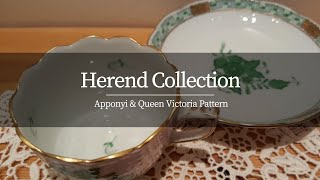 Beautiful antiques Herend collection [upl. by Aisad]