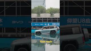 Can your SUV swim ev automobile byd yangwang swim [upl. by Alahs]