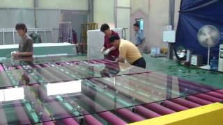 Distributor Turkey  Mingteglass Flat Glass Tempering FurnaceMP4 [upl. by Dalenna210]