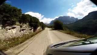 ΔΙΑΔΡΟΜΗ ΓΙΑ ΠΑΠΙΓΚΟ ΖΑΓΟΡΙΑ  DRIVE TO PAPIGO ZAGORIA GREECE [upl. by Adian]