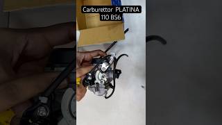 CARBURETTOR BAJAJ PLATINA 110CC BS6  BAJAJ GENUINE [upl. by Agle890]