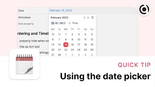 Using the date picker [upl. by Telocin]