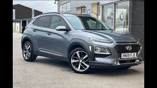 Used Hyundai KONA 16 TGDi Premium GT DCT 4WD I Motor Match Stafford [upl. by Annohsak]