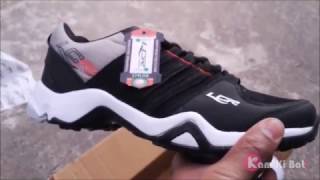 Lancer Mens Black amp Red Laceup Running Shoes Review [upl. by Xymenes269]