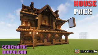 MEDIEVAL HOUSE PACKS SCHEMATIC DOWNLOAD  MCSETUP [upl. by Esinehc269]