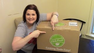 HelloFresh Subscription Unboxing What IS HelloFresh Unboxing amp Review [upl. by Eirollam]