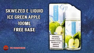 Skewzed Ice Green Apple 100ml Free Base [upl. by Amato408]