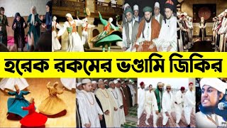 হরেক রকমের ভন্ডামী জিকির ll Sufi zikir ll taheri zikir [upl. by Noakes]