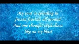 Let It Go  Frozen lyrics FULL SONG [upl. by Silvanus348]