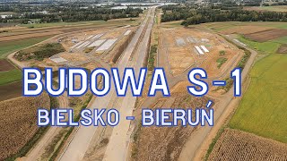 Budowa S1 19 BielskoBiała  Obwodnica Bierunia [upl. by Ardnuahsal]